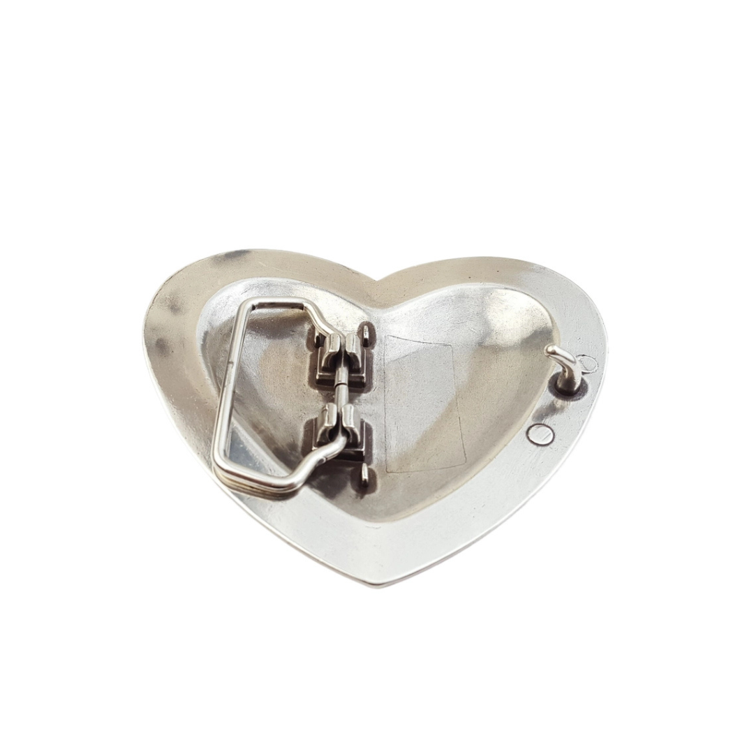 Western Heart Belt Buckle
