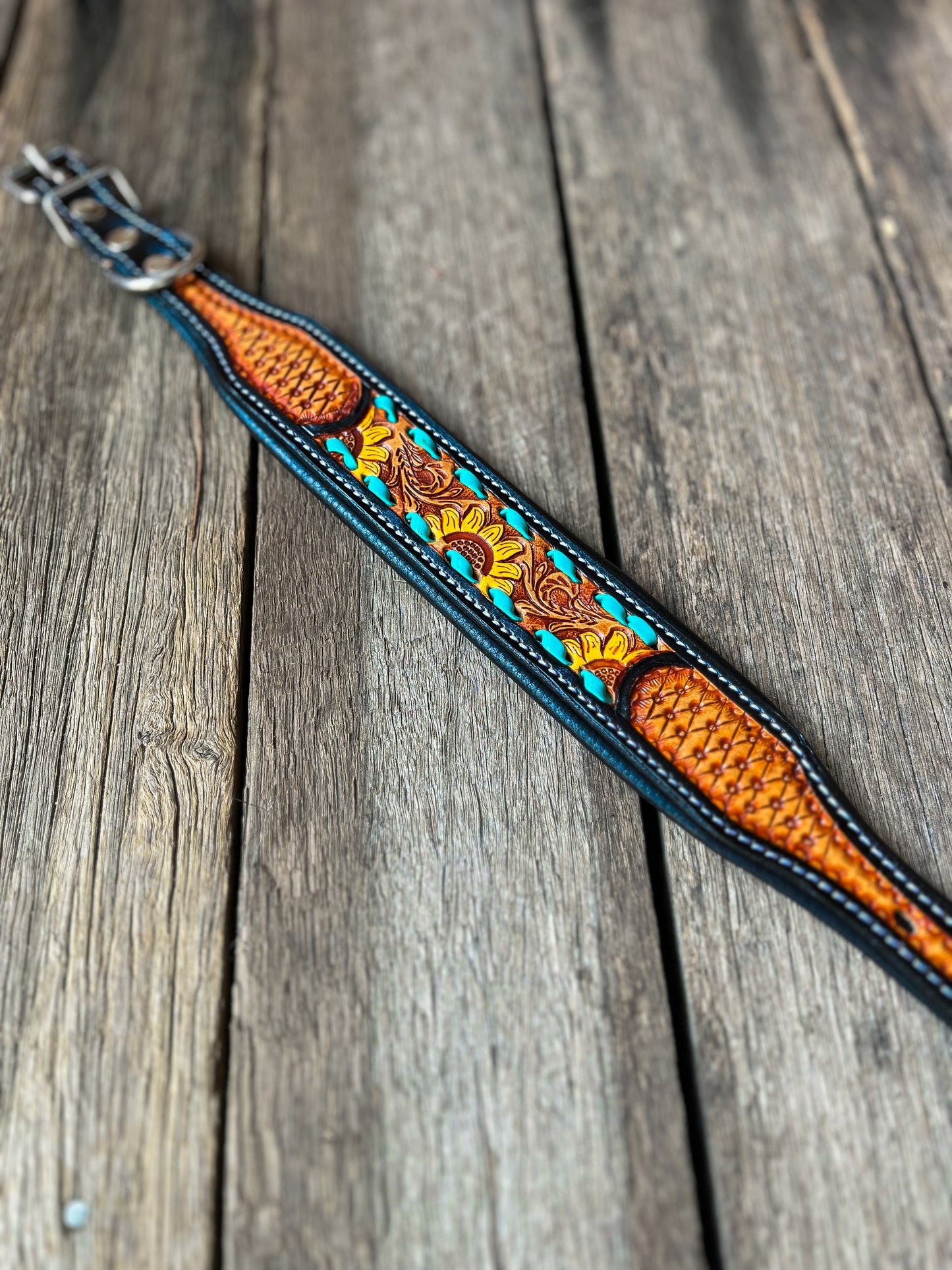 Sunflower Dog Collar