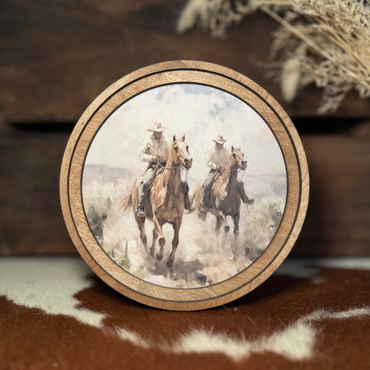 Cowboy Framed Art