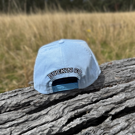 Baby Blue Corduroy Cap