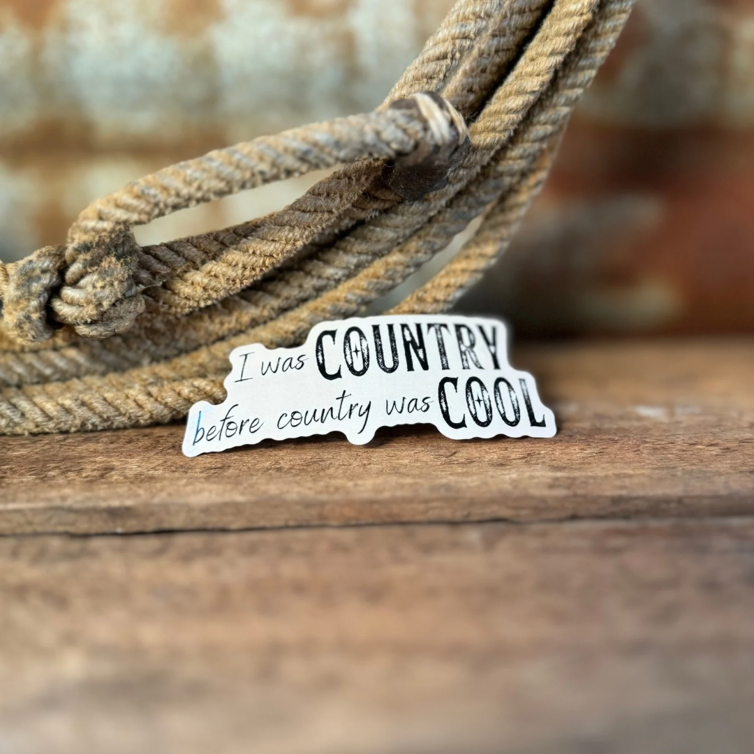 Country's Cool Sticker