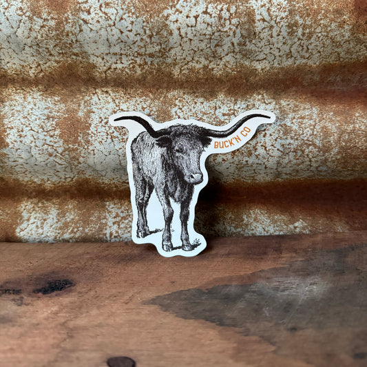 Longhorn Sticker