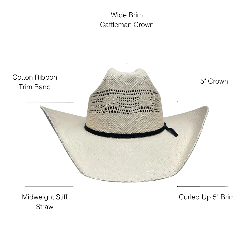 American Hat Makers Bozeman Straw