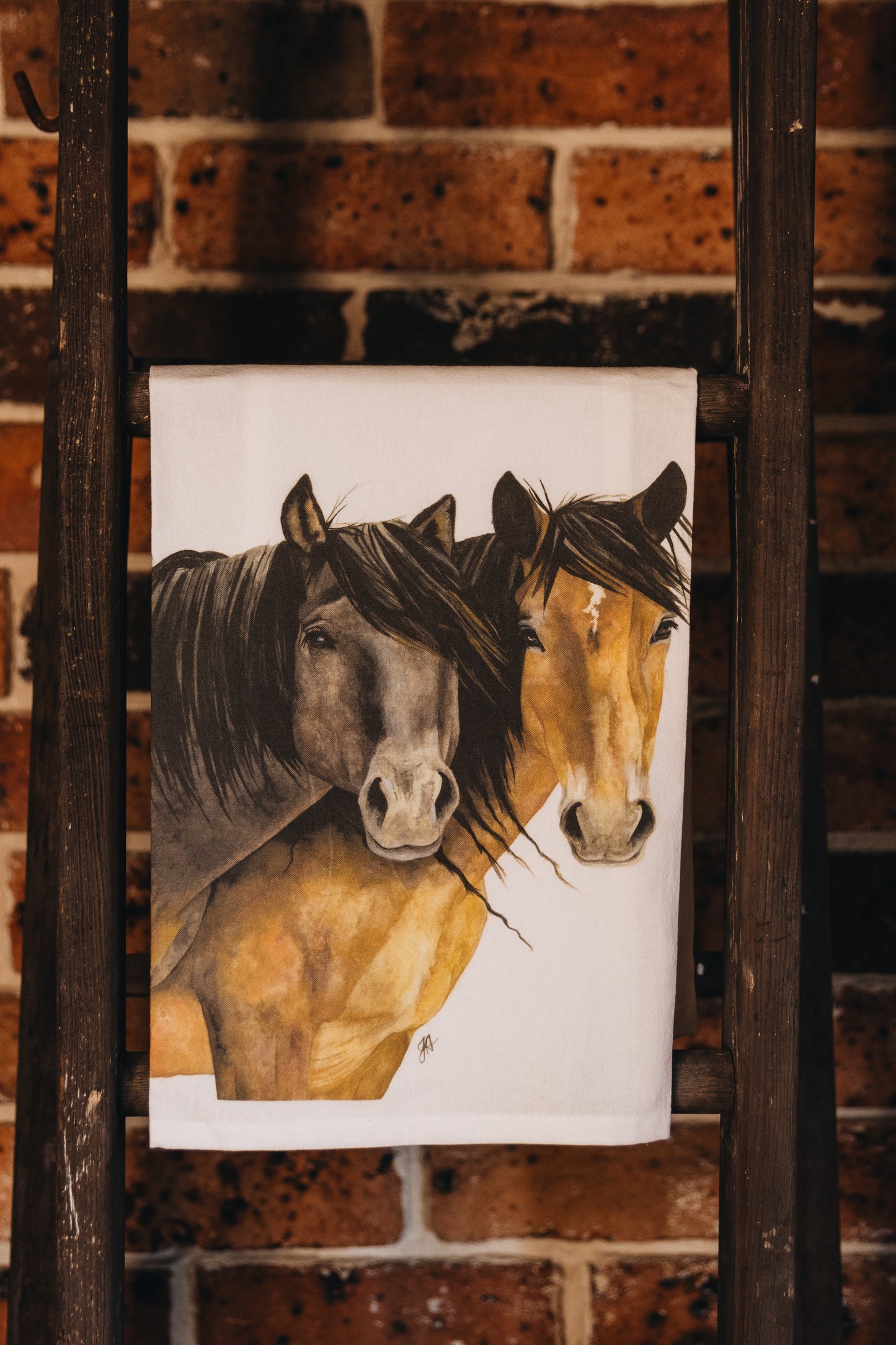 Deuces Wild Tea Towel