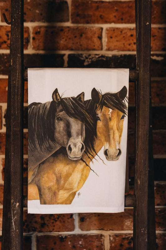 Deuces Wild Tea Towel