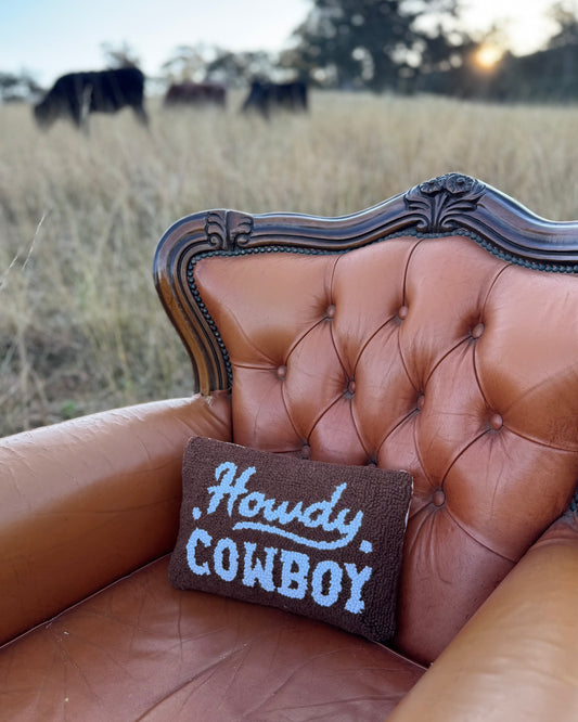 Howdy Cowboy Cushion