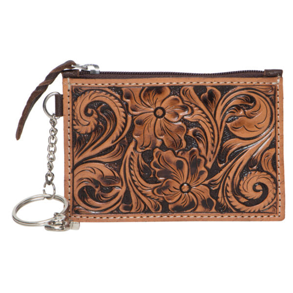 Tooled Card Purse
