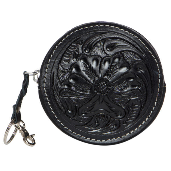Round 'Em Up Tooled Penny Purse