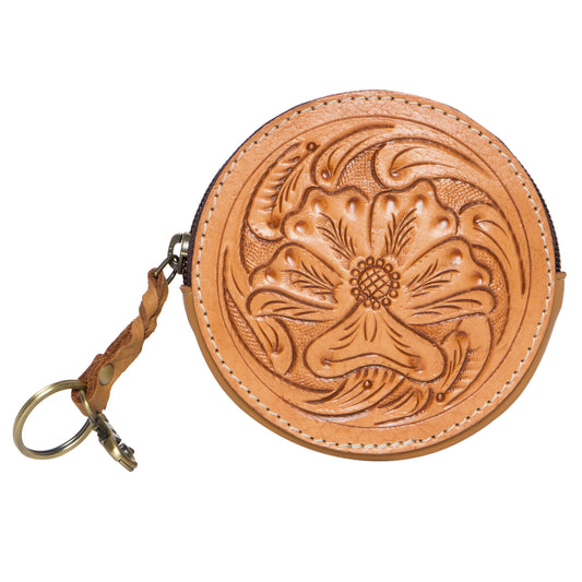 Round 'Em Up Tooled Penny Purse