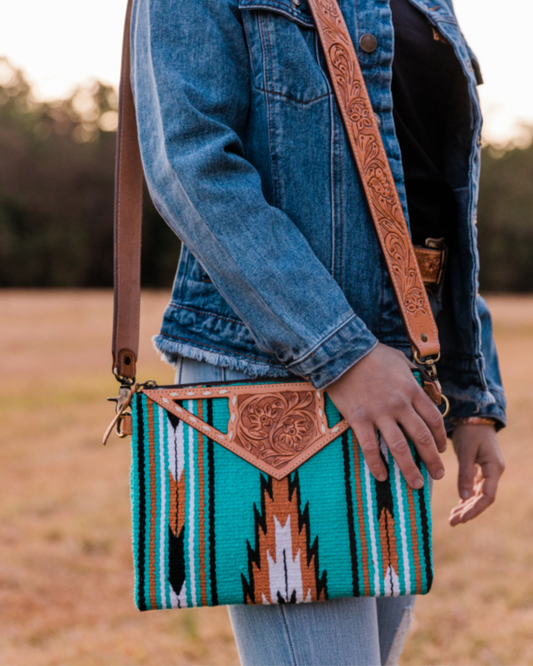 Saddle Blanket Clutch