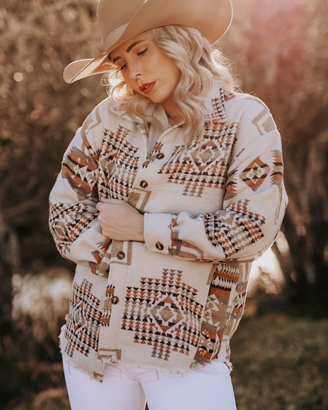 Something In The Orange Aztec Jacket