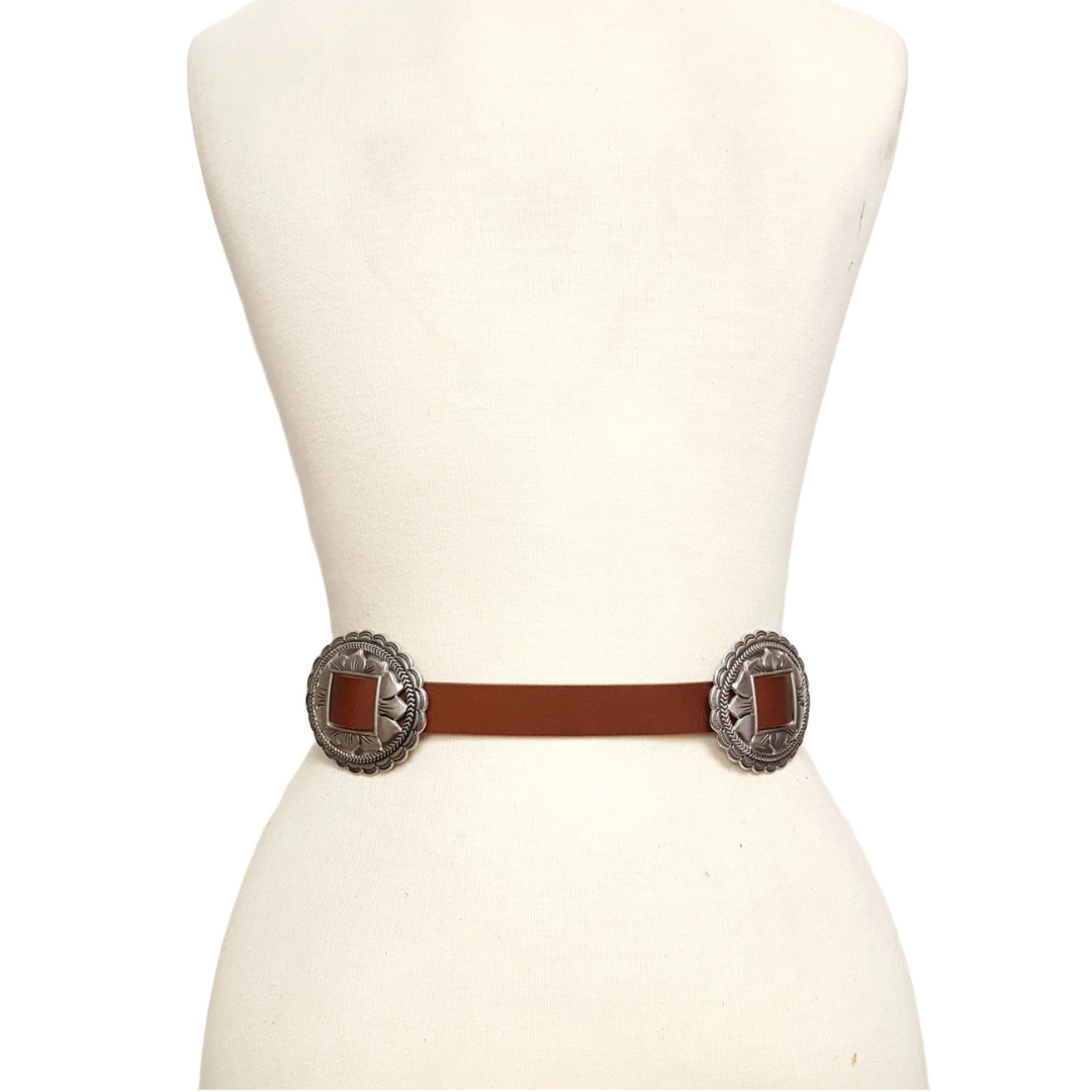 Brown Concho Belt