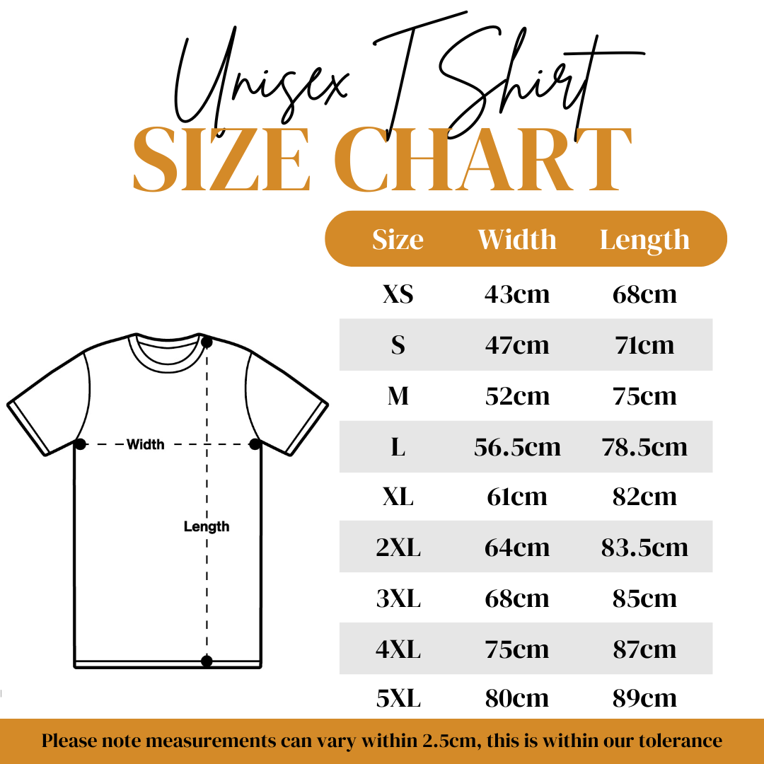 BUCK'N CO Unisex T Shirt - Black