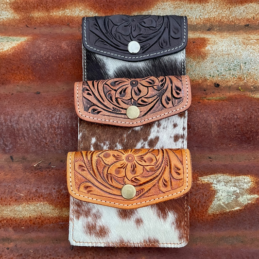 Tooled Penny Purse