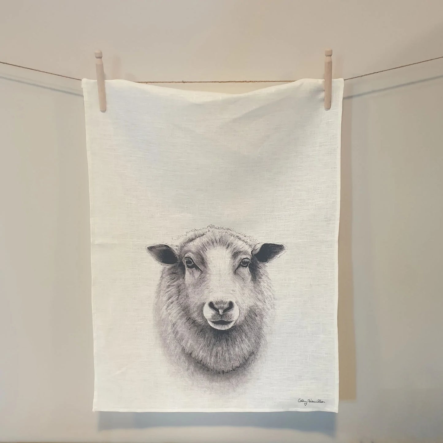 Sheep Tea Towel