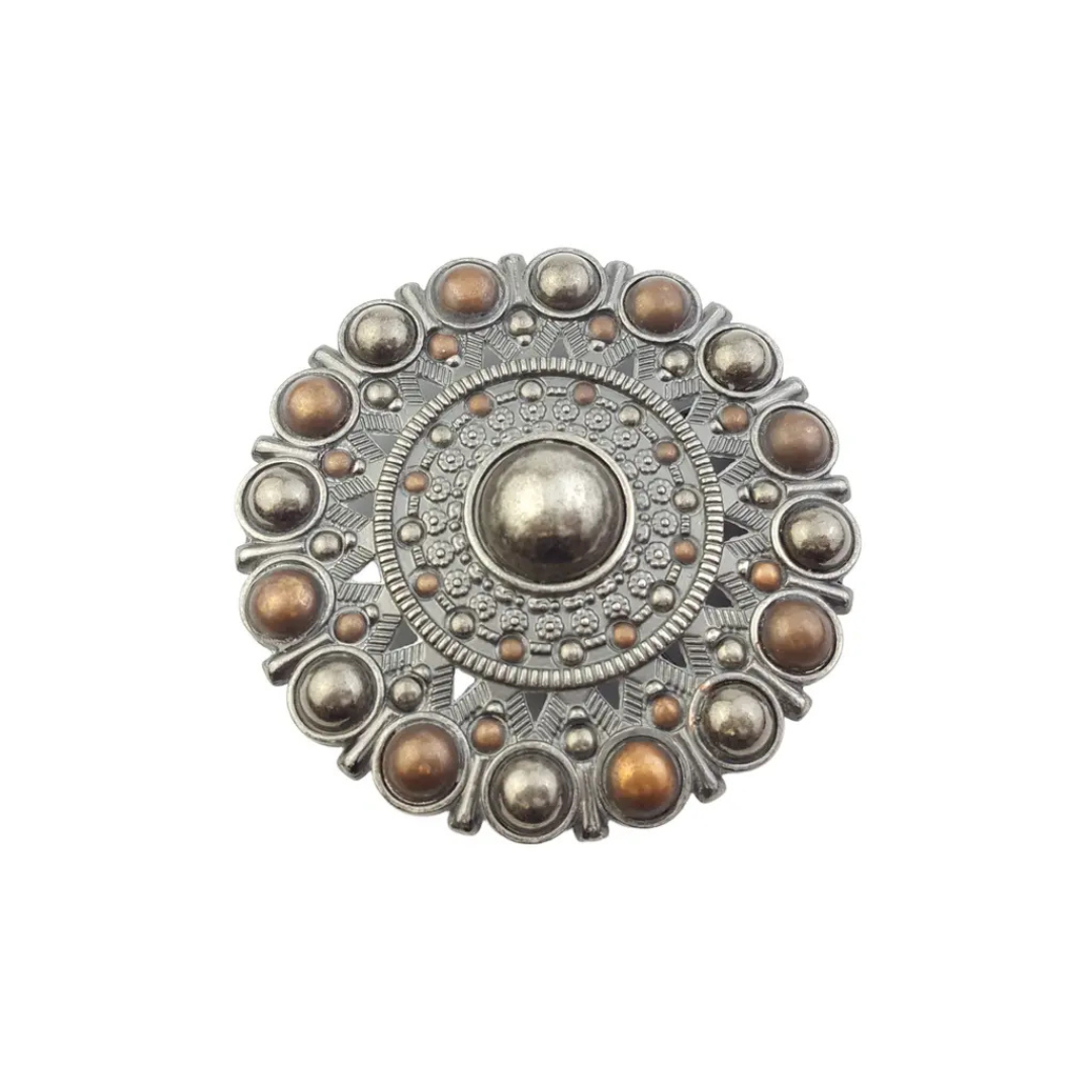 Navajo Inspired Round Buckle