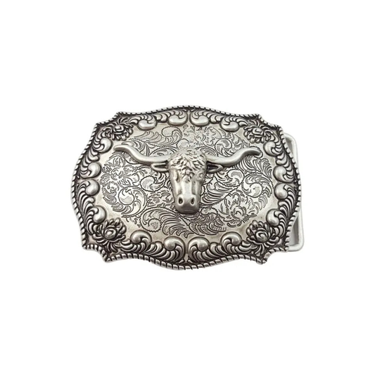 Longhorn Belt Buckle