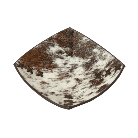 Cowhide Trinket Tray