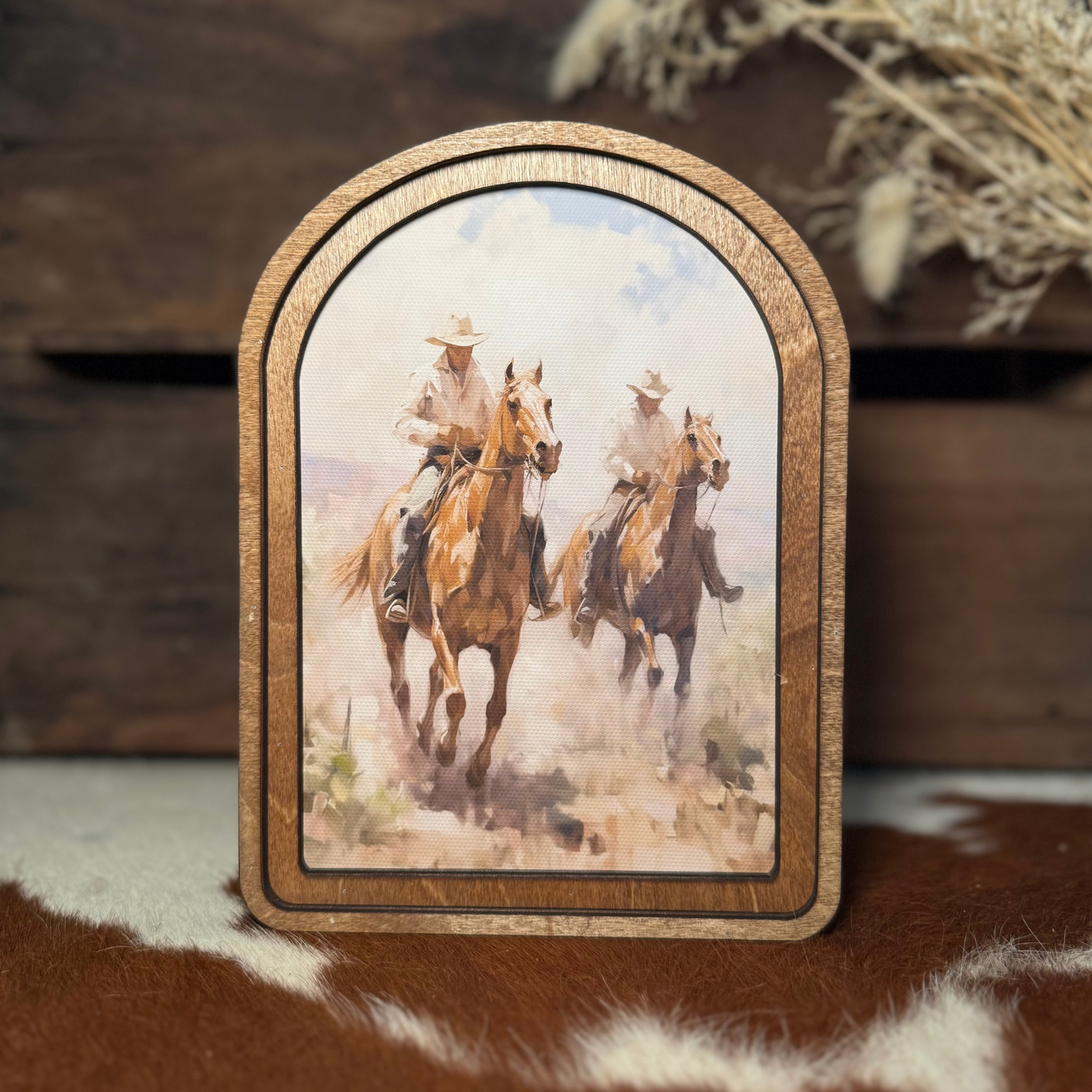 Cowboy Framed Art