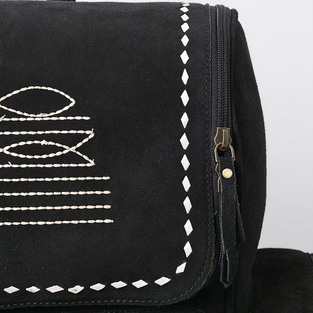 Large Boot Stitch Backpack