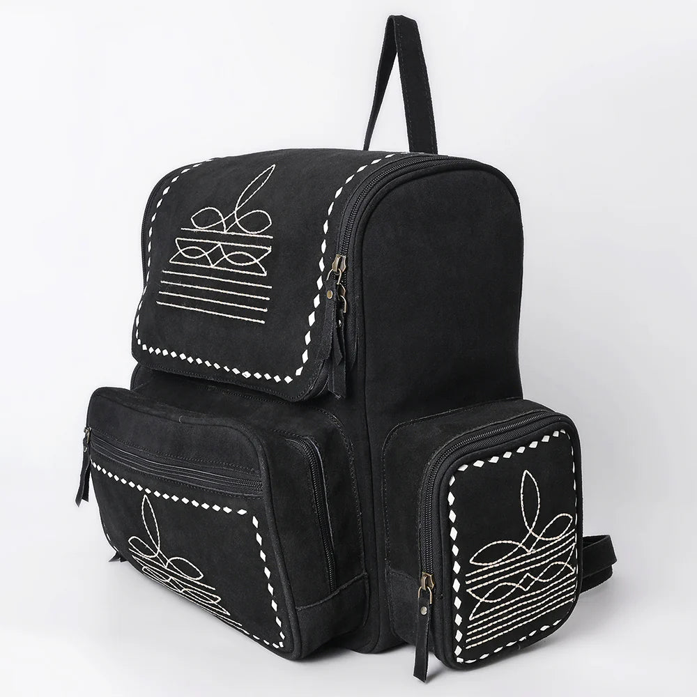 Large Boot Stitch Backpack