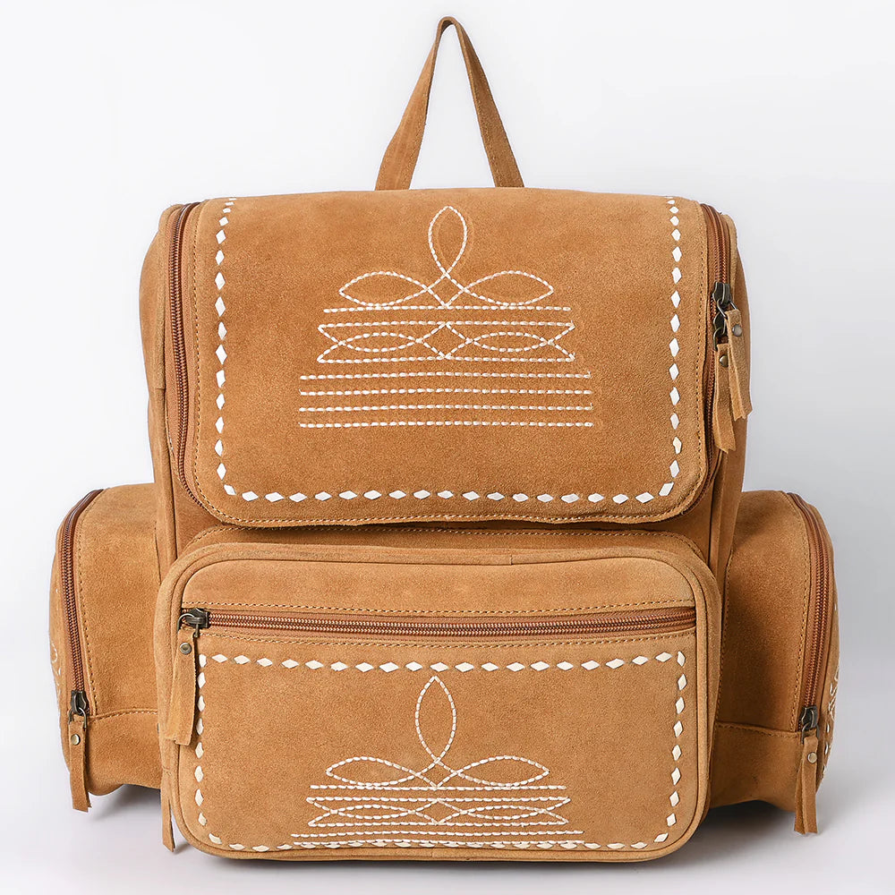 Large Boot Stitch Backpack