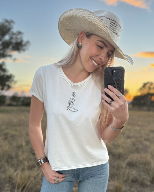 Cowboy Boot T-Shirt