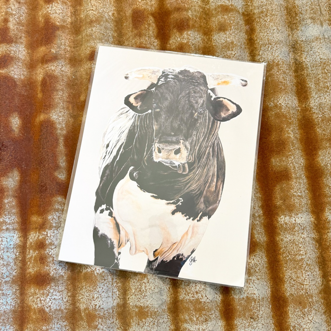 Bad to the bone Print