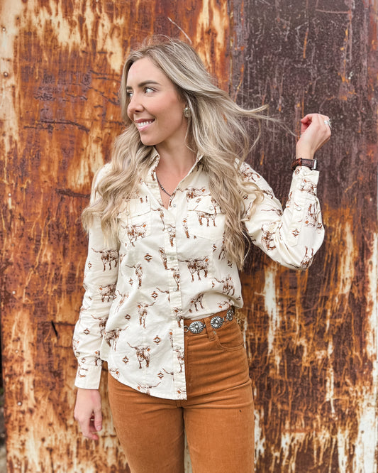 The Cowpoke Button-Up