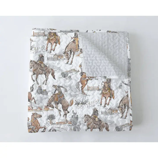 Birdie Cowgirl Quilt Set