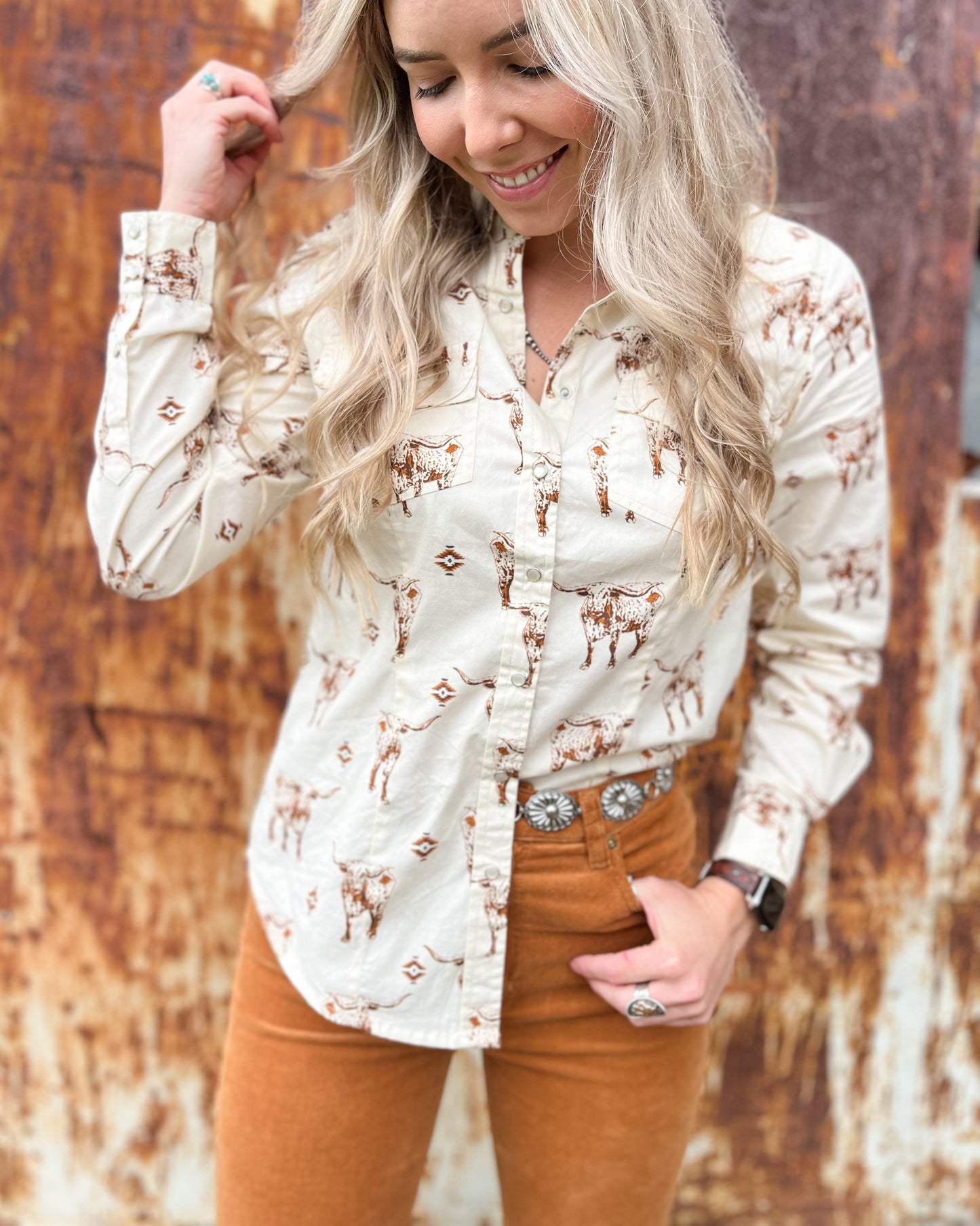 The Cowpoke Button-Up