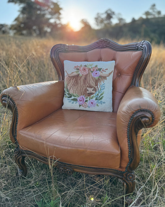 Highland Cow Cushion