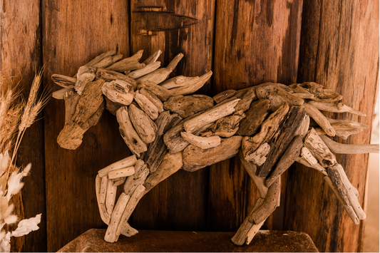 Driftwood Horse Wall Art