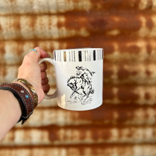 Paseo Road Bronco Mugs