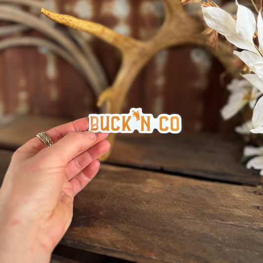 BUCK'N CO Sticker