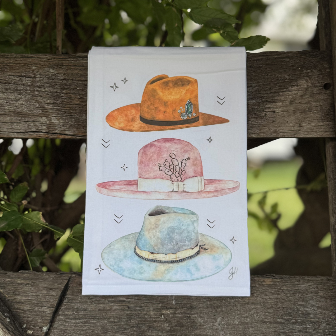 Hat Tea Towel
