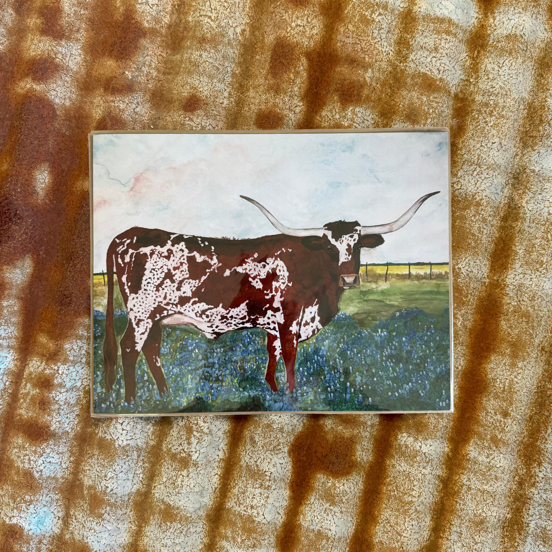 Longhorn Print