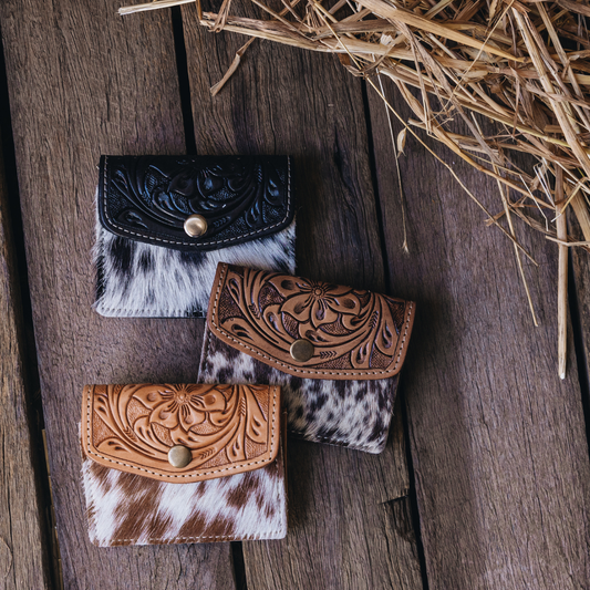 Tooled Penny Purse