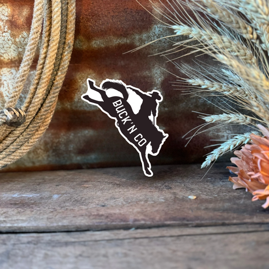 Buck'n Bronc Sticker