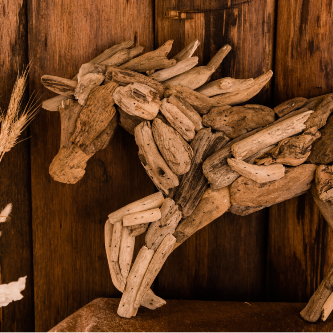Driftwood Horse Wall Art