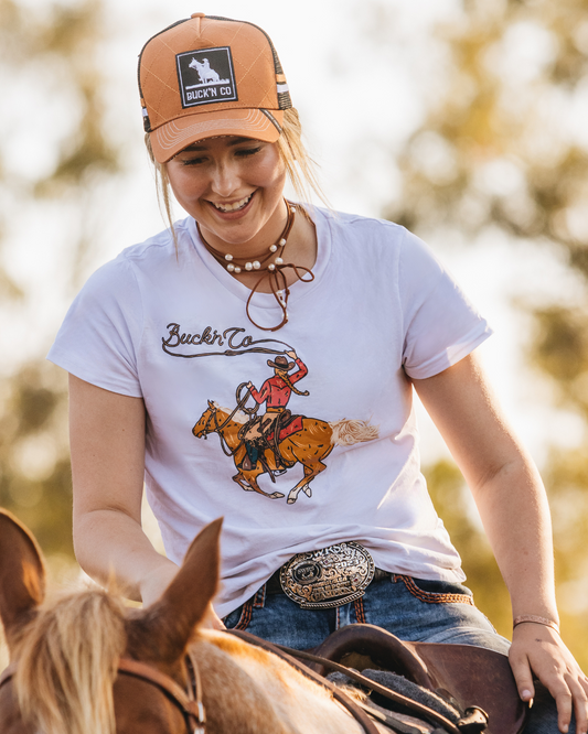 Ropin' Buck T Shirt