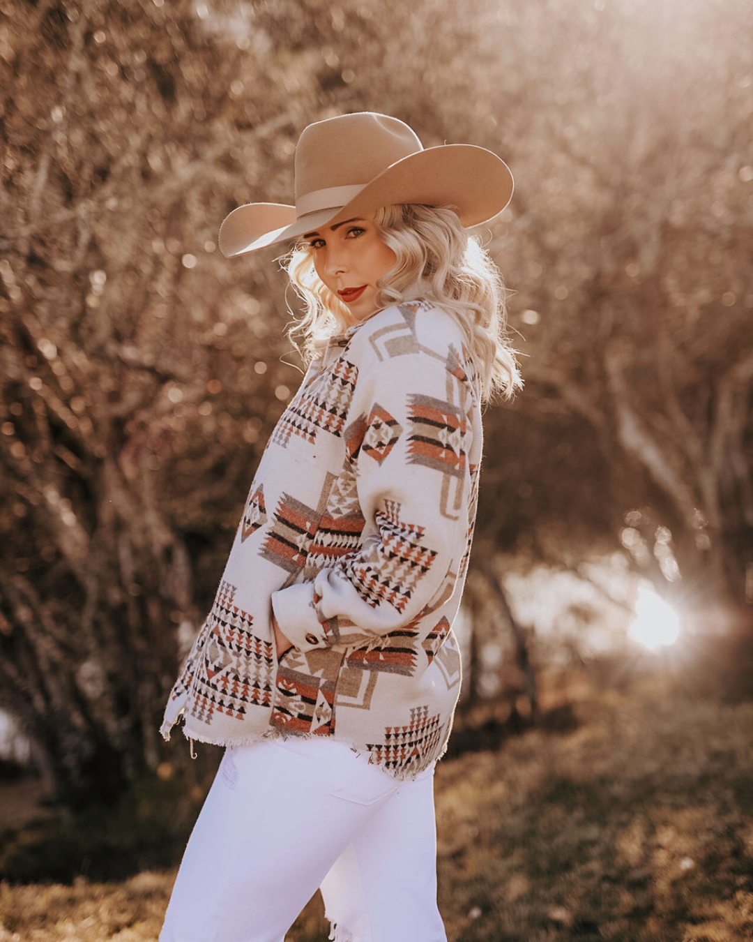 Something In The Orange Aztec Jacket