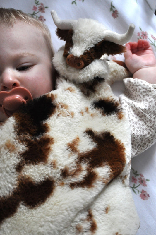 Longhorn Baby Comforter