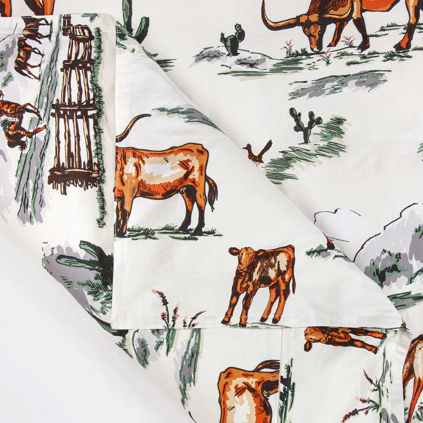 Paseo Road Ranch Life in Colour Reversible Quilt Cover Set