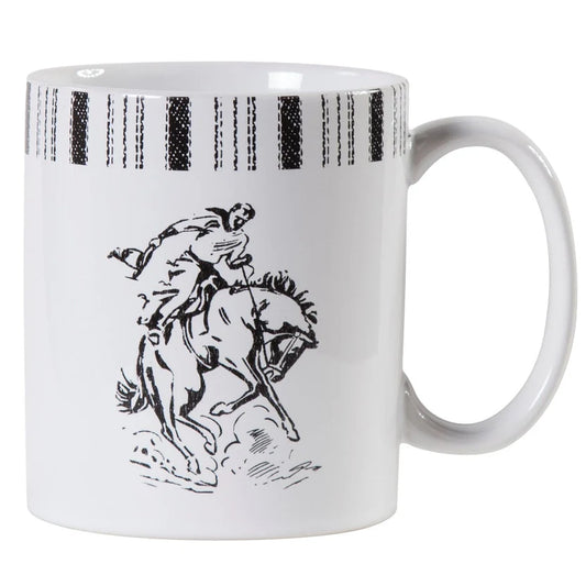 Paseo Road Ranch Life Bronco Mugs