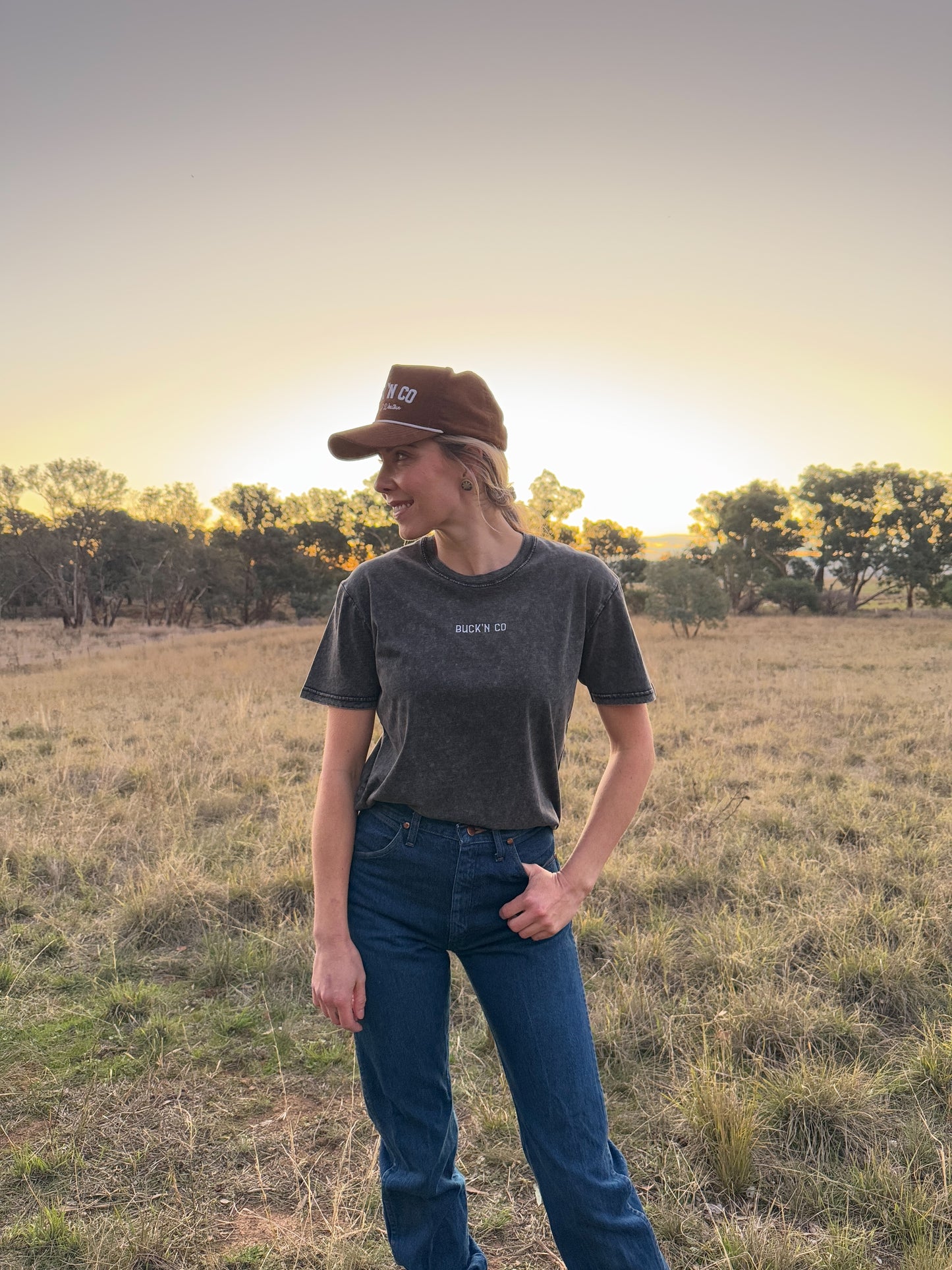 Signature Unisex T Shirt - Faded Black