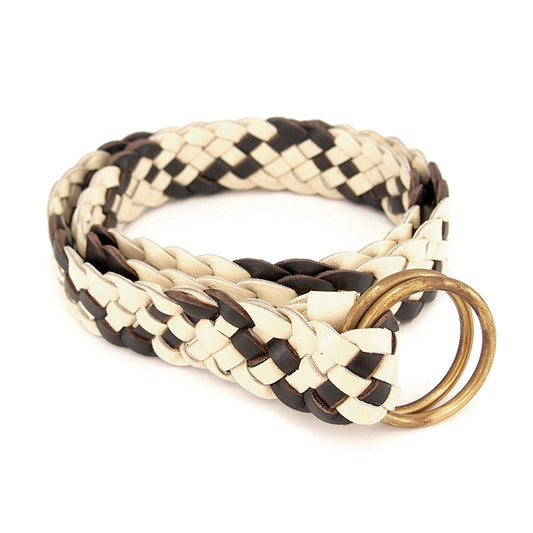 Plaited Leather Belt