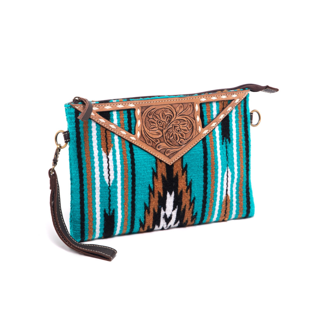 Saddle Blanket Clutch