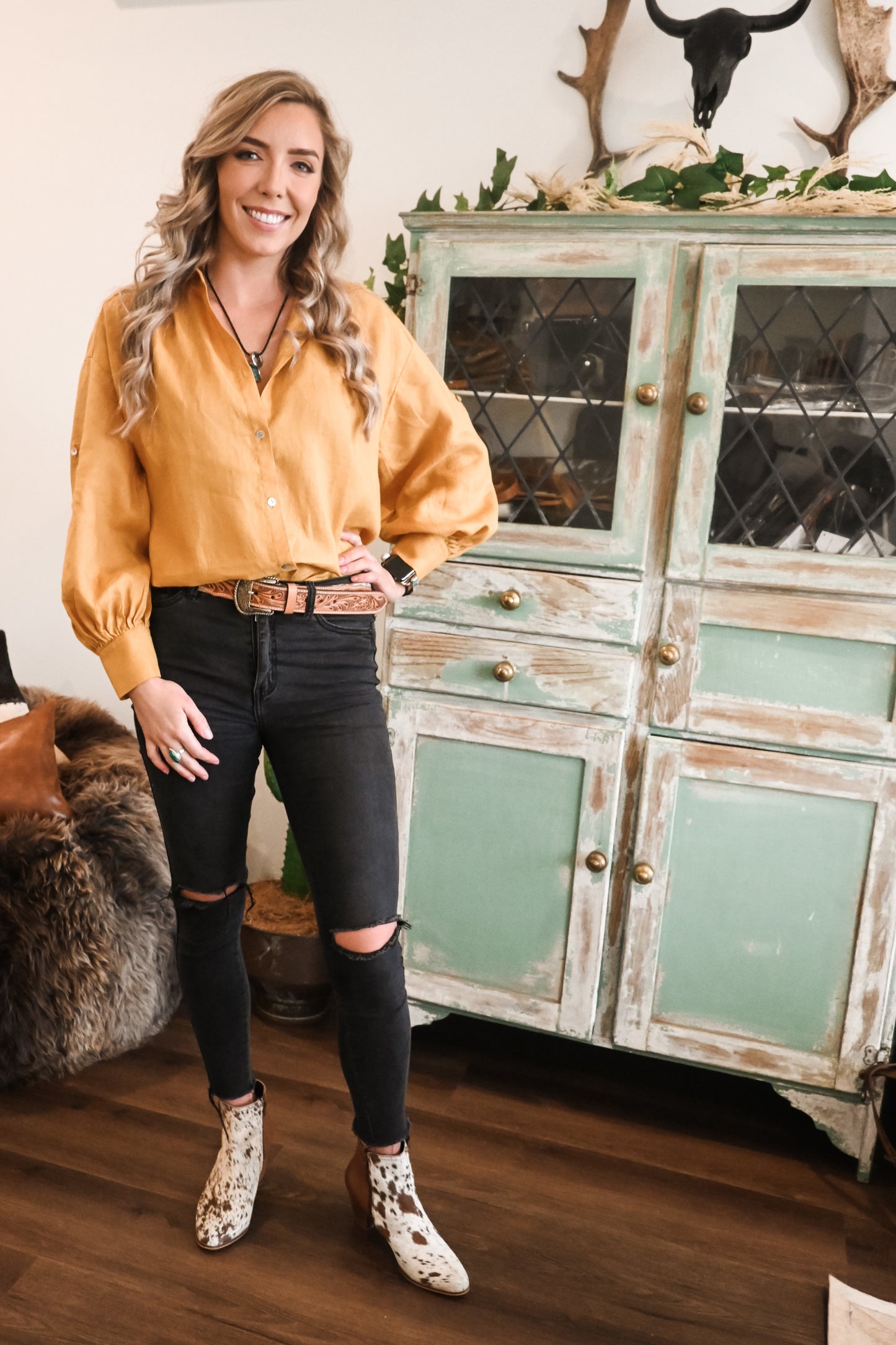 Billie Linen Shirt/Dress