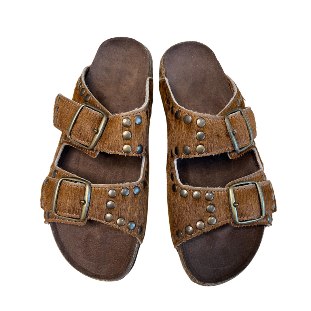 Cowhide Sandals